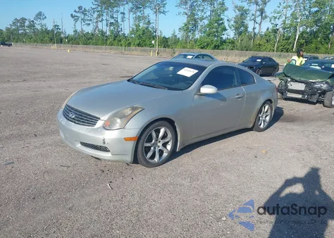 2004 Infiniti G35 from USA, damaged, VIN JNKCV54E44M809239
